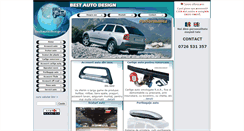 Desktop Screenshot of bestautodesign.ro